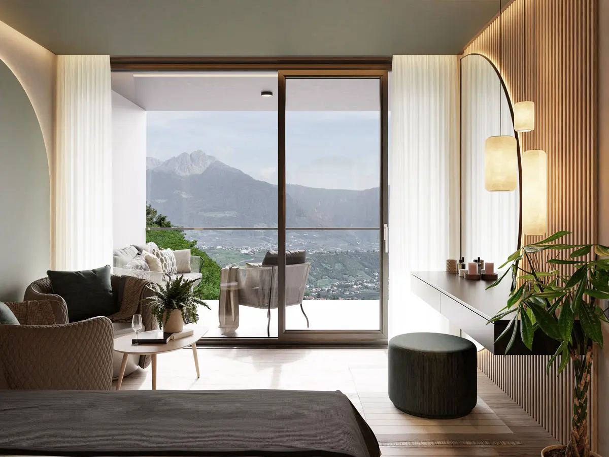COCOtravel Hotel Avidea Algund Aussicht Vinea