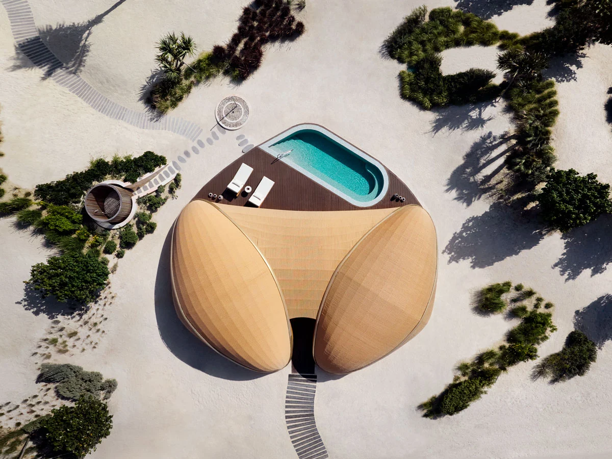 Nujuma Beach villa