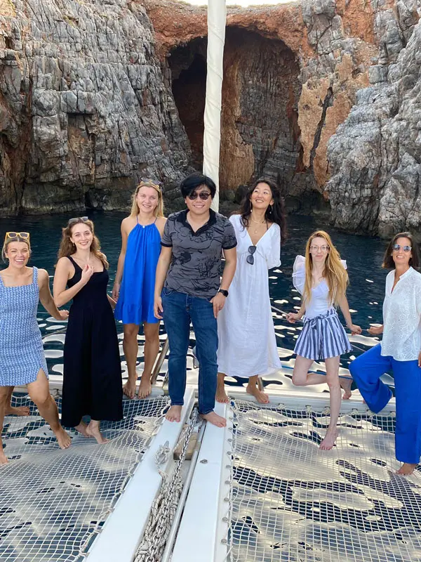 COCOtravel Kreta Intercontinental Katamaran Gruppenbild COCOtravel Kreta Intercontinental Katamaran Gruppenbild