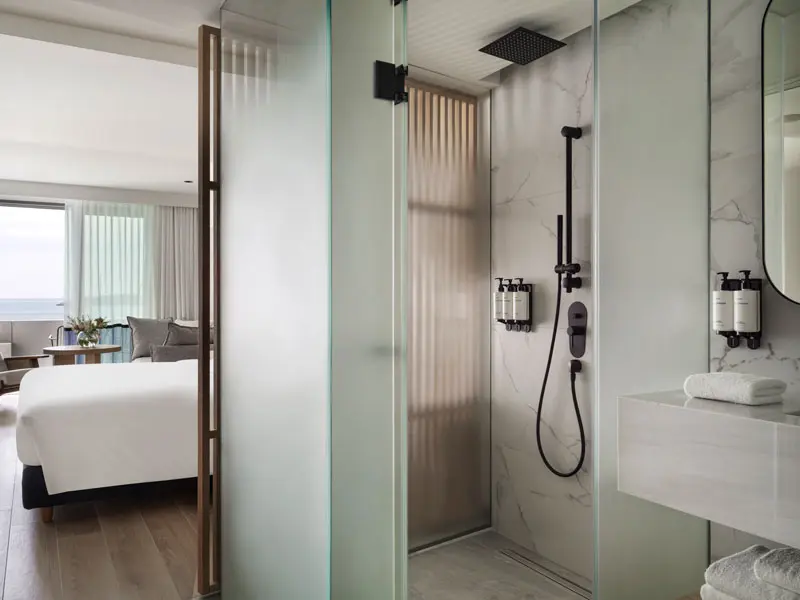 Intercontinental Crete Griechenland Schlafzimmer Badezimmer Intercontinental Crete Griechenland Schlafzimmer Badezimmer