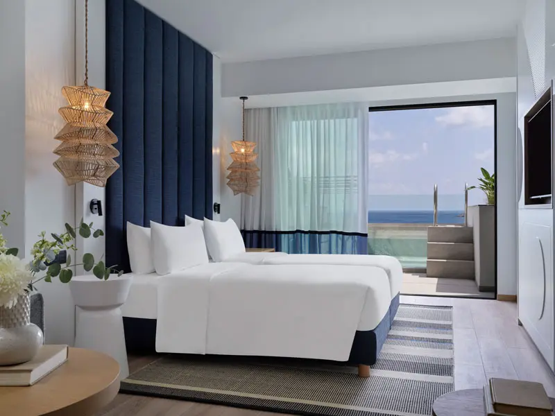 Intercontinental Crete Griechenland Schlafzimmer Bett Intercontinental Crete Griechenland Schlafzimmer Bett
