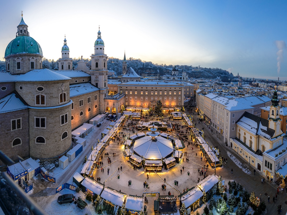 Christkindlmarkt Salzburg (c)Salzburg Tourismus Günter Breitegger Christkindlmarkt Salzburg (c)Salzburg Tourismus Günter Breitegger
