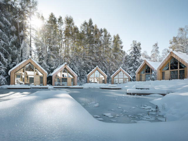 ADLER Lodge RITTEN Chalets am See Winter © Alex Filz