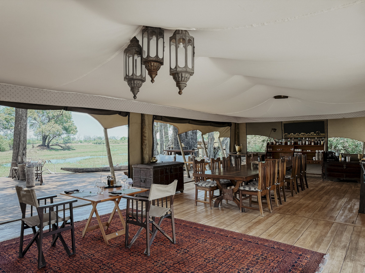 COCOtravel Botswana GreatPlains DubaExplorersCamp Restaurant 21 COCOtravel Botswana GreatPlains DubaExplorersCamp Restaurant 21