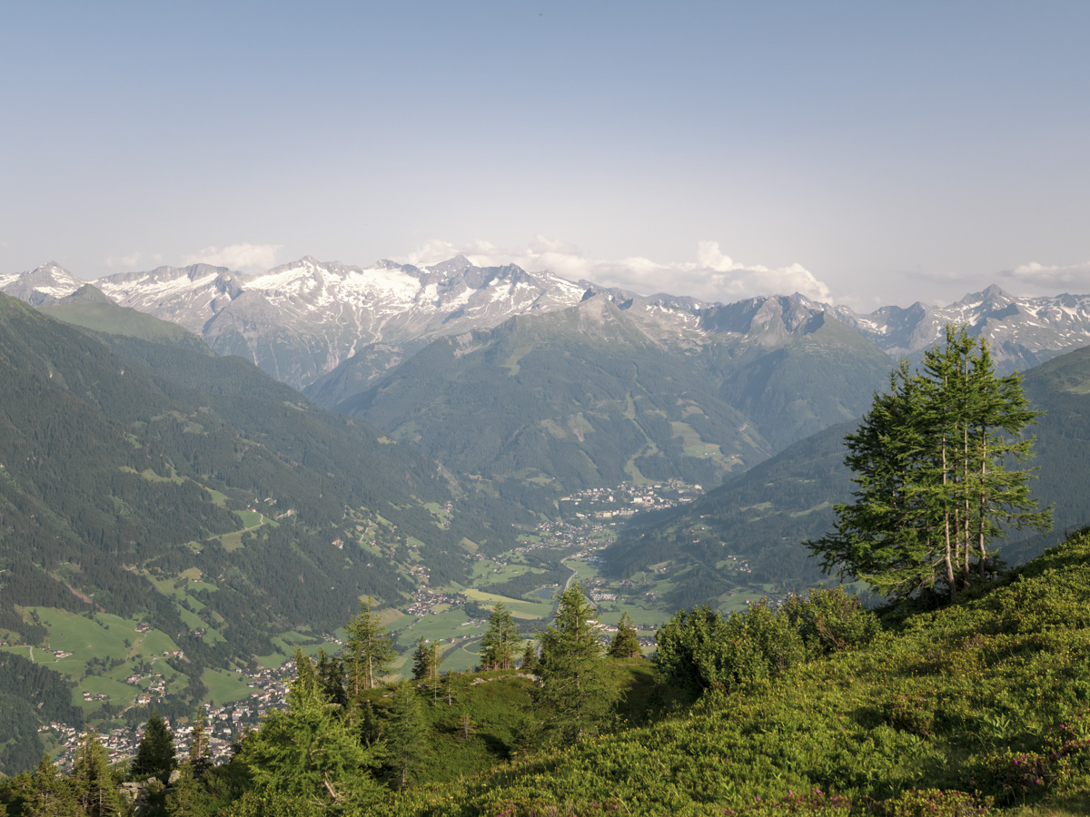 Blick auf das Gasteinertal von der Biberalm (c) Gasteinertal Tourismus GmbH, Christoph Oberschneider Blick auf das Gasteinertal von der Biberalm (c) Gasteinertal Tourismus GmbH, Christoph Oberschneider