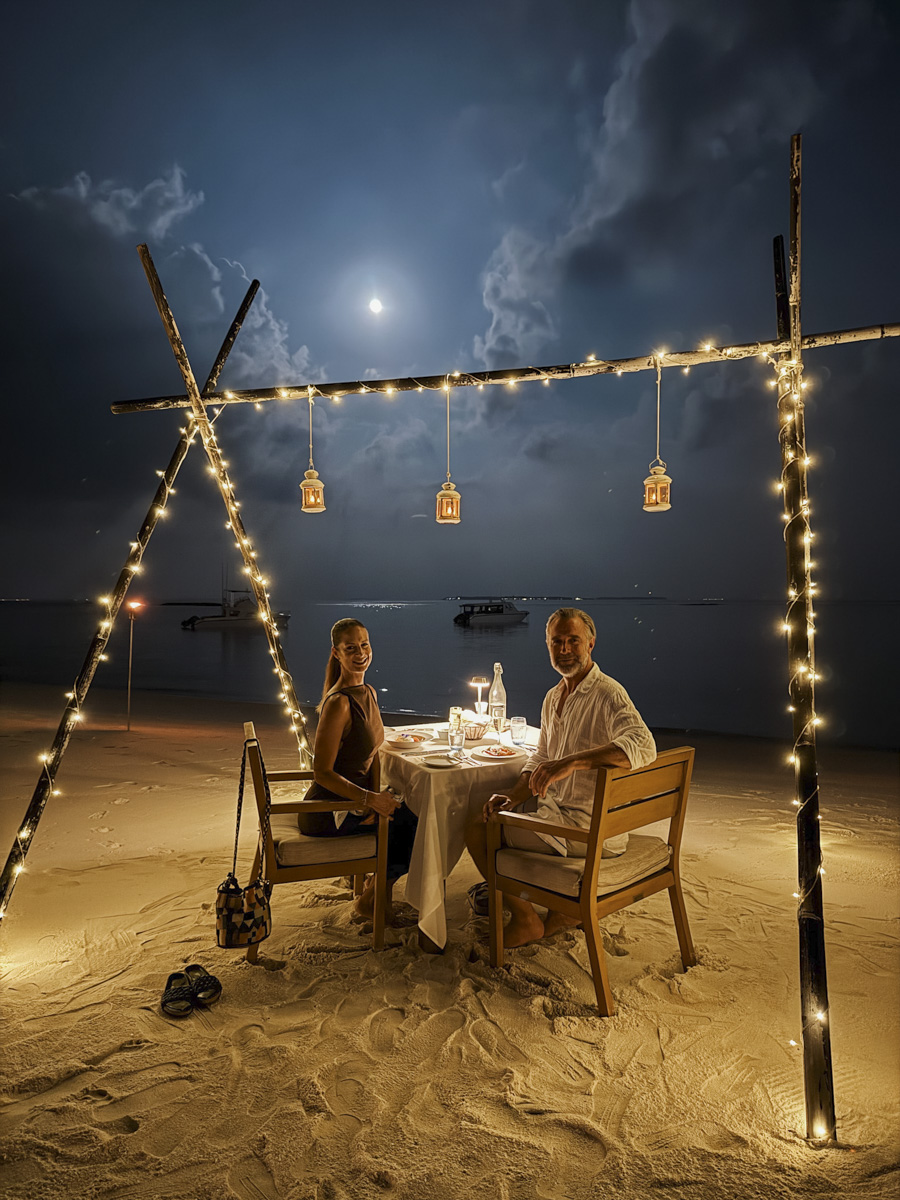hoch kulinarik fullmoondinner couple kuredhivaru malediven COCOtravel hoch kulinarik fullmoondinner couple kuredhivaru malediven COCOtravel