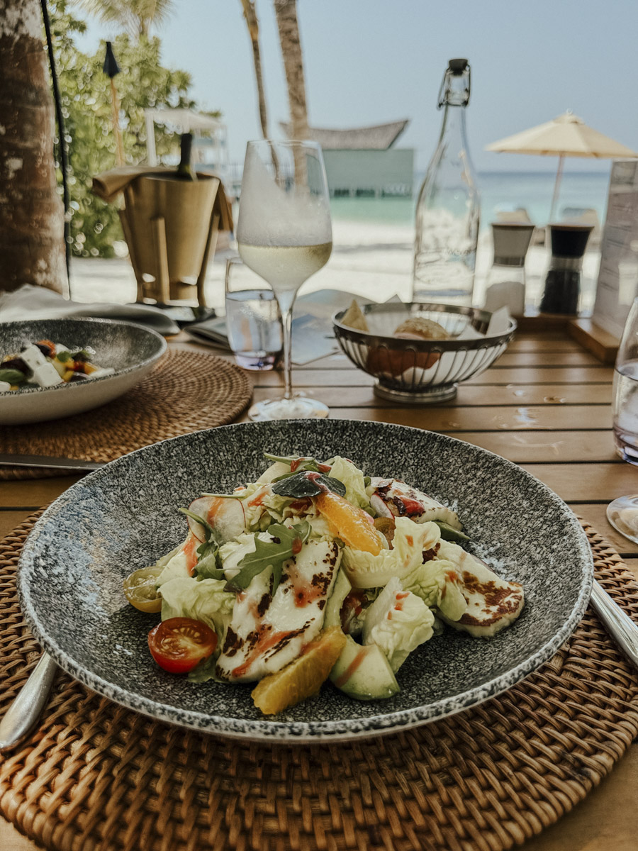 hoch kulinarik latitude lunch salat kuredhivaru malediven COCOtravel hoch kulinarik latitude lunch salat kuredhivaru malediven COCOtravel