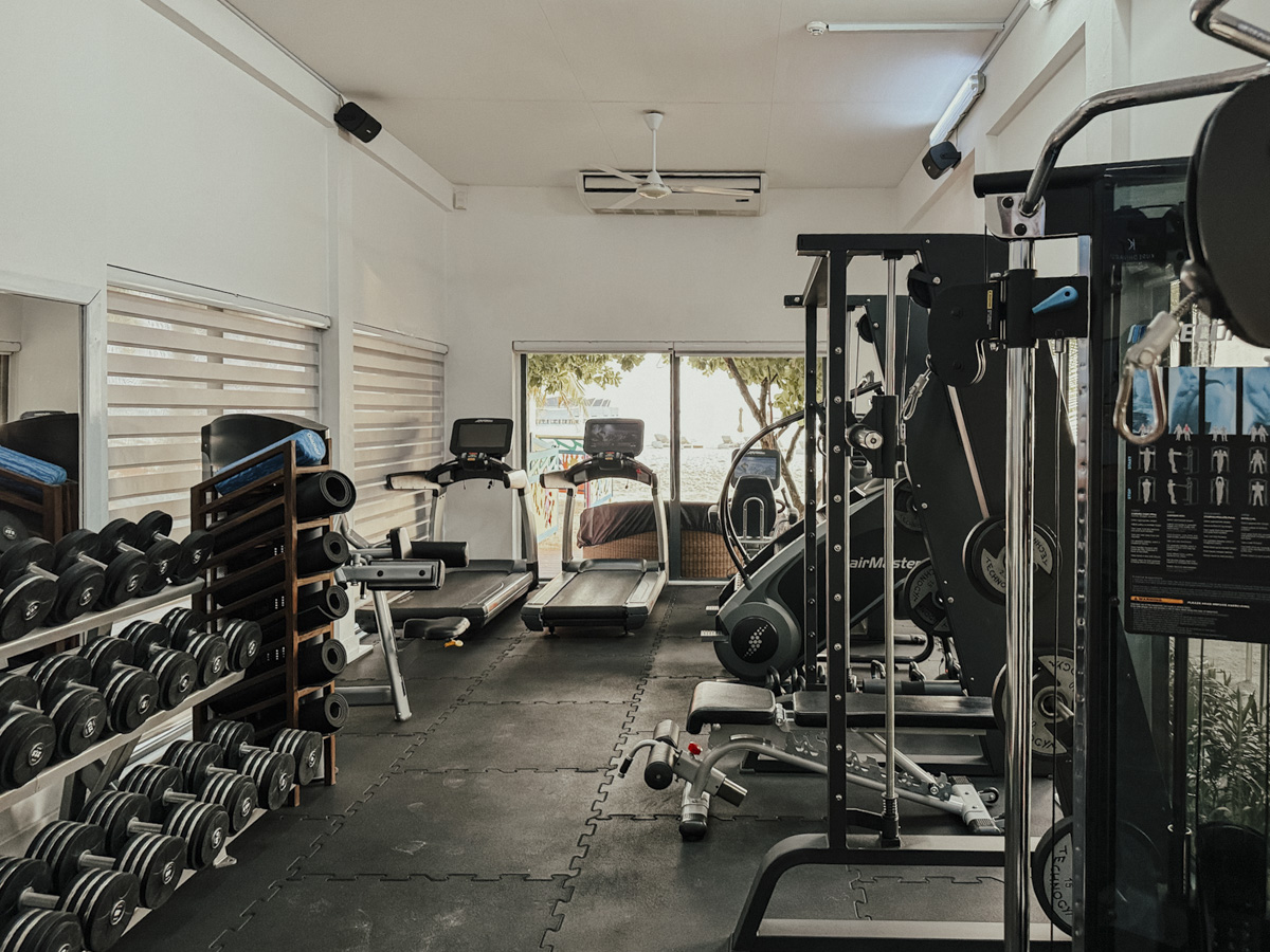 quer sport gym overview kuredhivaru malediven COCOtravel quer sport gym overview kuredhivaru malediven COCOtravel