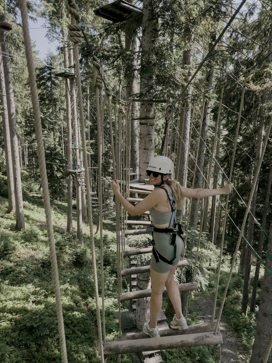 COCOtravel Oesterreich MariaAlm Kletterpark Natrun COCOtravel Oesterreich MariaAlm Kletterpark Natrun