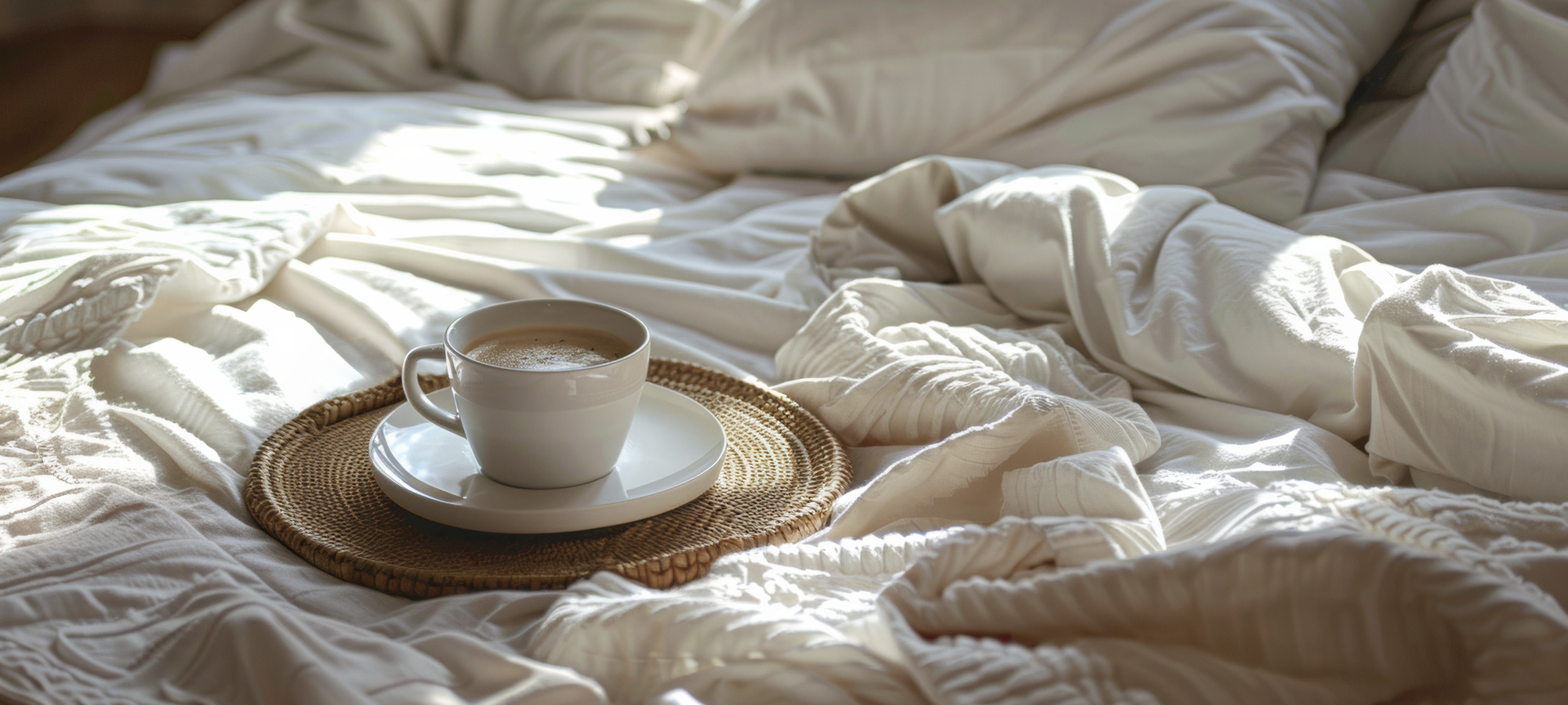 Kaffee Hotel Bett